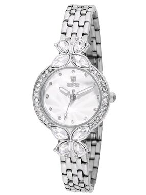Invicta Silver Crystal Accent Women's Bracelet Watch